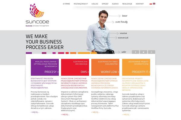 Main theme site design template sample