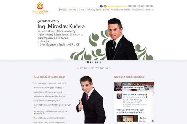 Site using WP Orbit Slider plugin