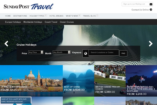 dct-travel-hub theme websites examples