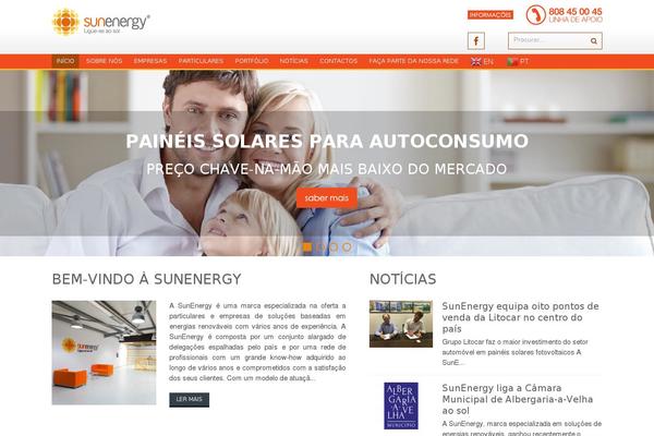 sunenergy.pt site used Accesspress-lite-child