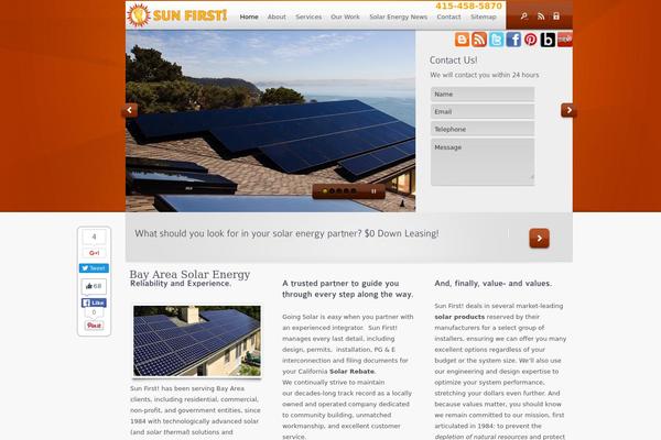 Site using Autoptimize plugin