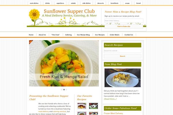 Innovative theme site design template sample