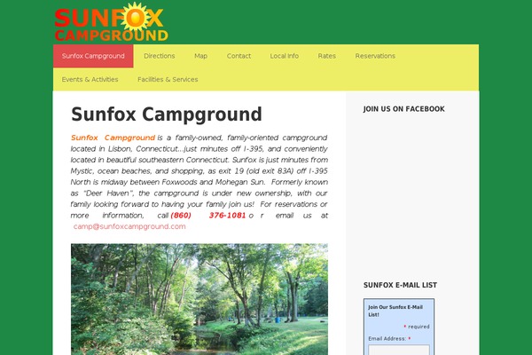 Site using Simple Slideshow Manager plugin