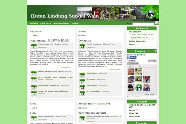Blacksilver theme site design template sample