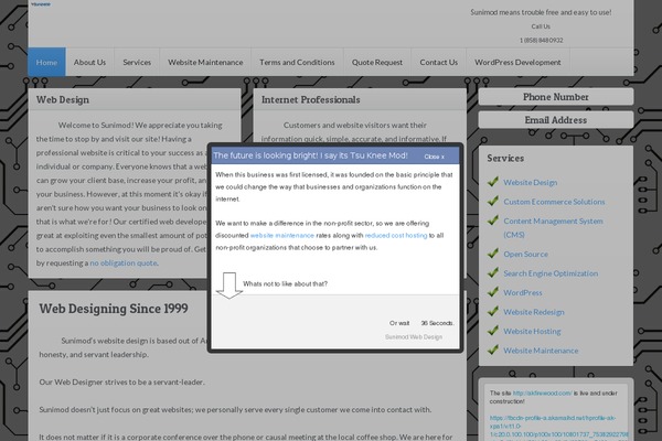sunimod.com site used Sm2013