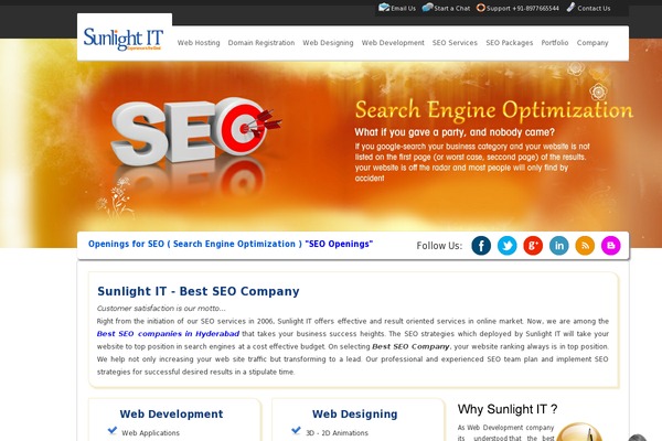 Weberium theme site design template sample