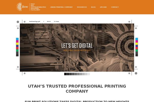 sunlitho.net site used Sunprint