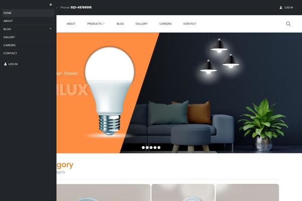 Porto Child theme site design template sample
