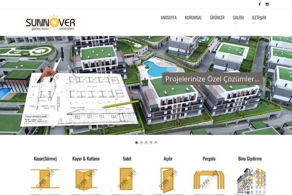Arkitekt theme site design template sample