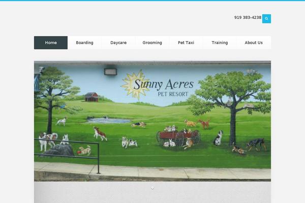 sunnyacrespetresort.com site used Yoo_unity_wp