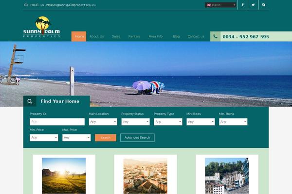 Realhomes Theme theme site design template sample