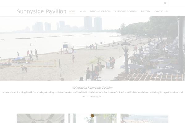 Pronto theme site design template sample