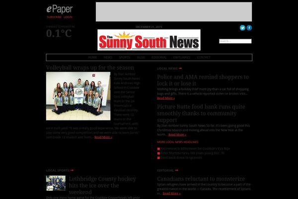 sunnysouthnews.com site used Ang_weekly_publications