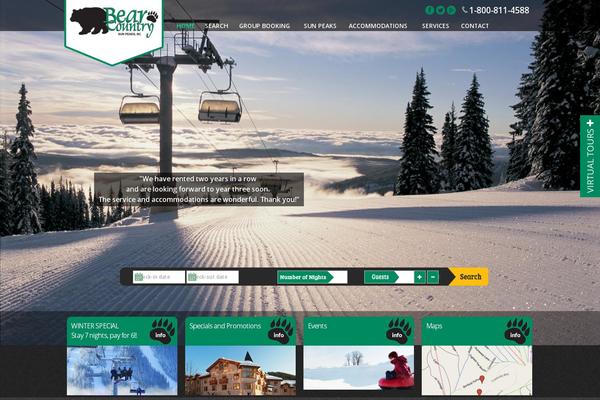BookYourTravel theme site design template sample