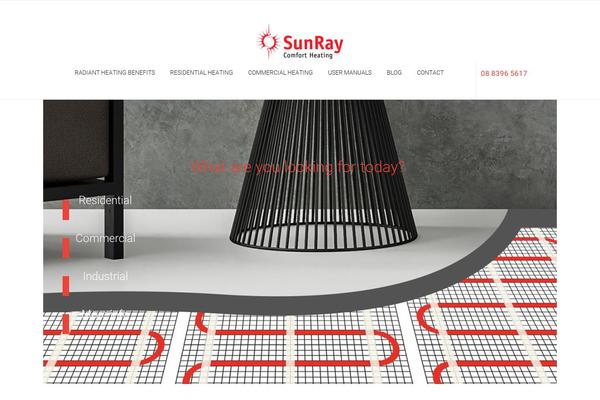 Rise theme site design template sample