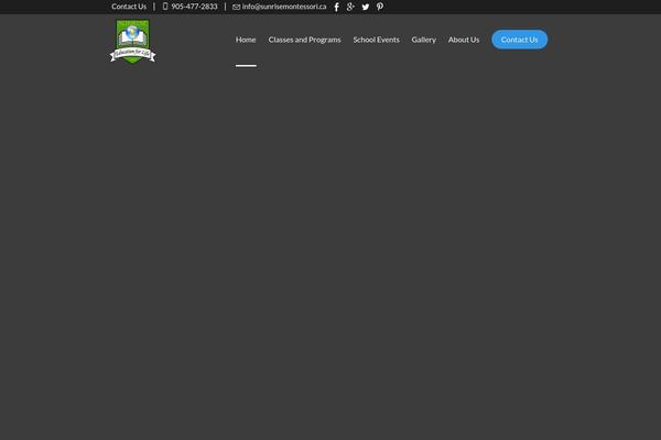 Schule theme site design template sample