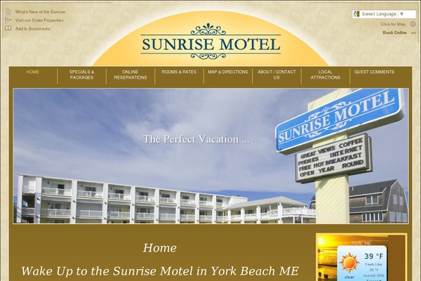 sunrisemotel.net site used ResponsivePro