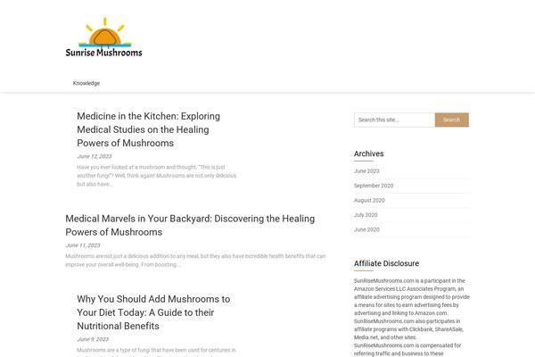 Feather Magazine theme site design template sample