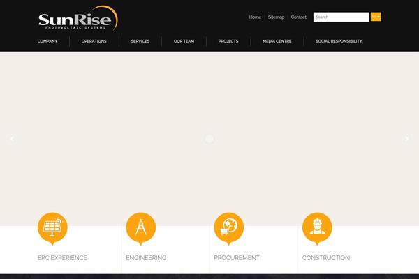 Construction-child theme site design template sample