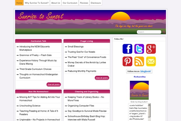 Site using Sassy Social Share plugin