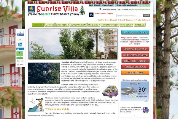 Site using Horizontal-scrolling-announcements plugin