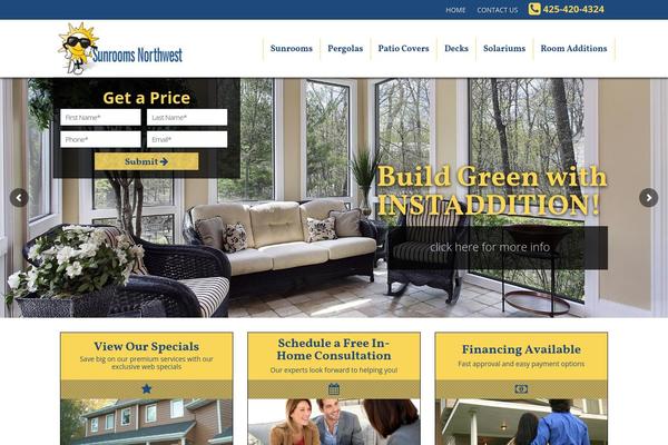 sunroomsnorthwest.com site used Socius