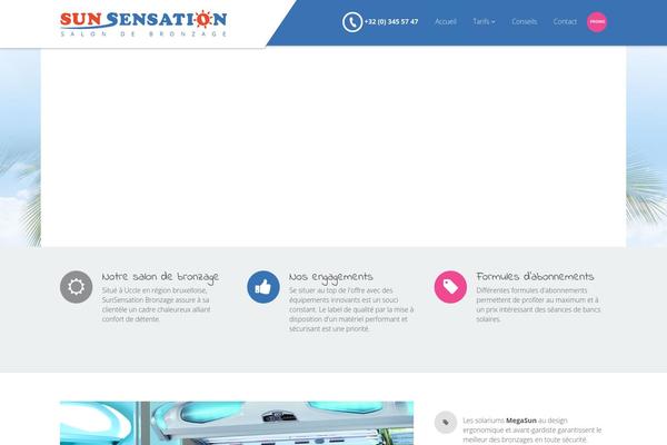 Flat Theme theme site design template sample