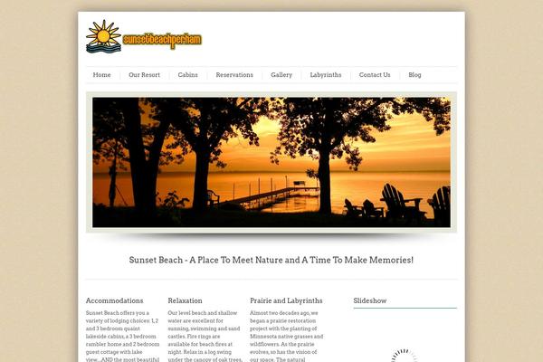 InfoWay theme site design template sample