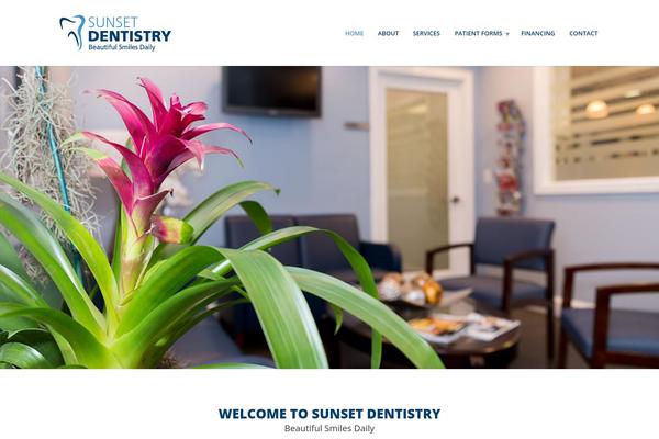 HEALTHFLEX theme site design template sample