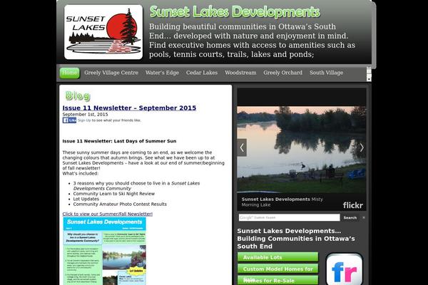 Irealestate theme site design template sample