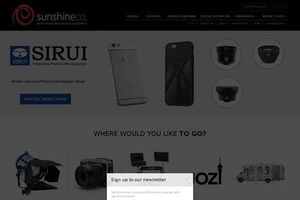 The Retailer theme site design template sample