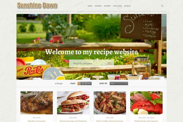 Astra Child theme site design template sample