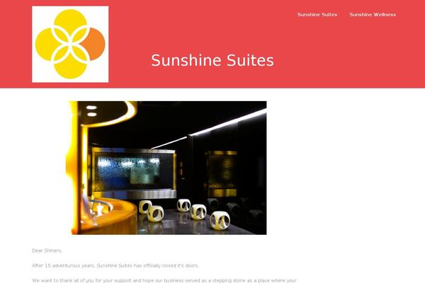 Sensible WP theme site design template sample