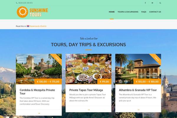 sunshinetours-andalucia.eu site used Adventure-tours-child