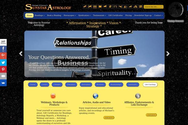sunstarastrology.com site used Creativo7