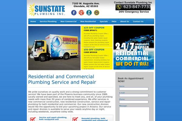 sunstate theme websites examples