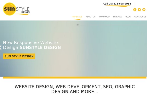 Salient theme site design template sample