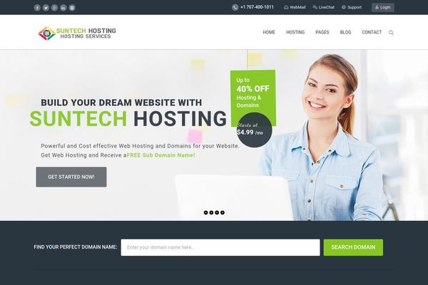 suntechhosting.com site used Arkahost