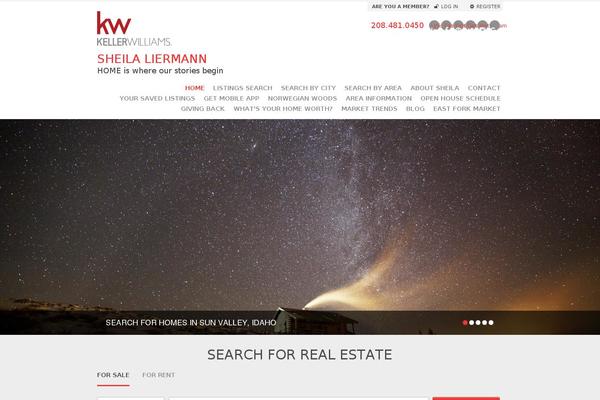 Site using Real Estate Website Builder plugin