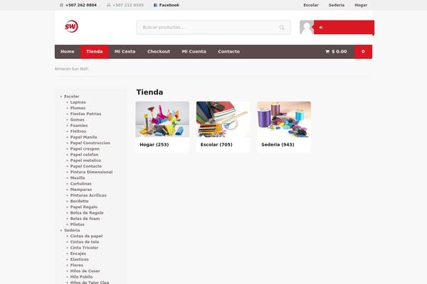 Stationery theme site design template sample