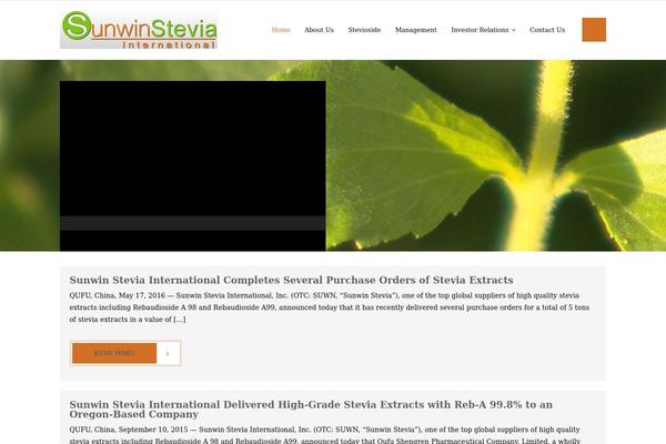Site using Stock-market-charts plugin