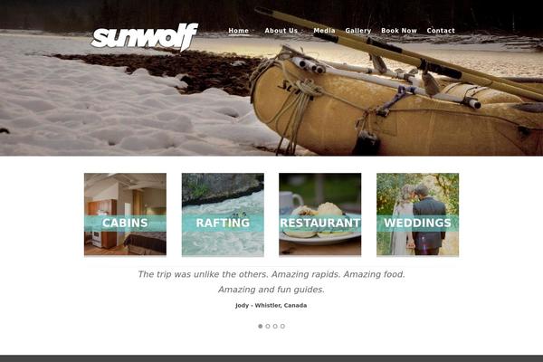 Neve theme site design template sample
