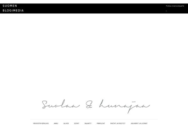 Prana theme site design template sample