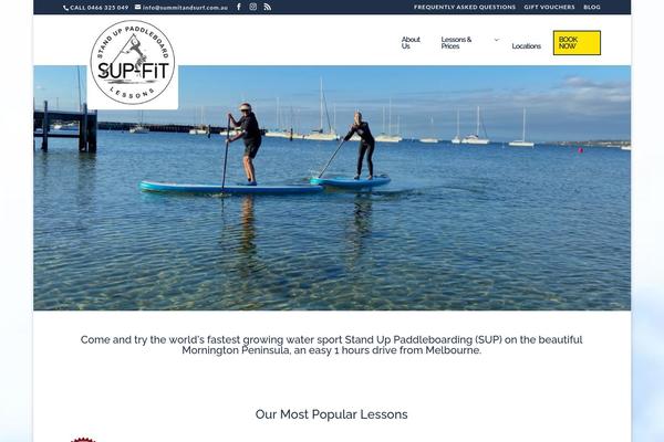 Site using Rezgo plugin