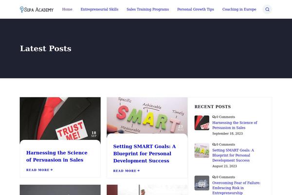 Site using Funden-themer plugin