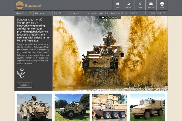 Sc theme site design template sample