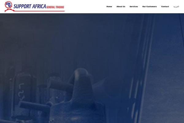 Logistic theme site design template sample