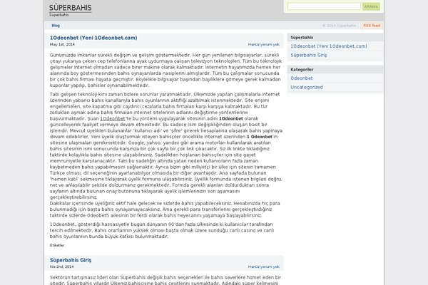Site using Universal Star Rating plugin