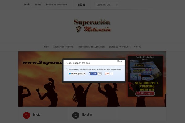 Site using Post Views Counter plugin