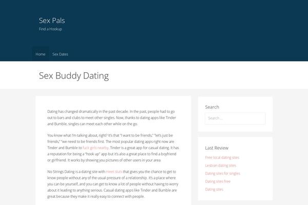 Primer theme site design template sample